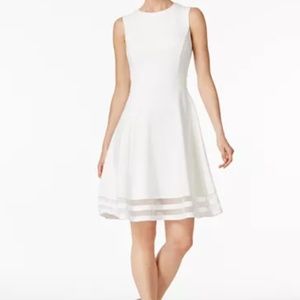 Calvin Klein white dress